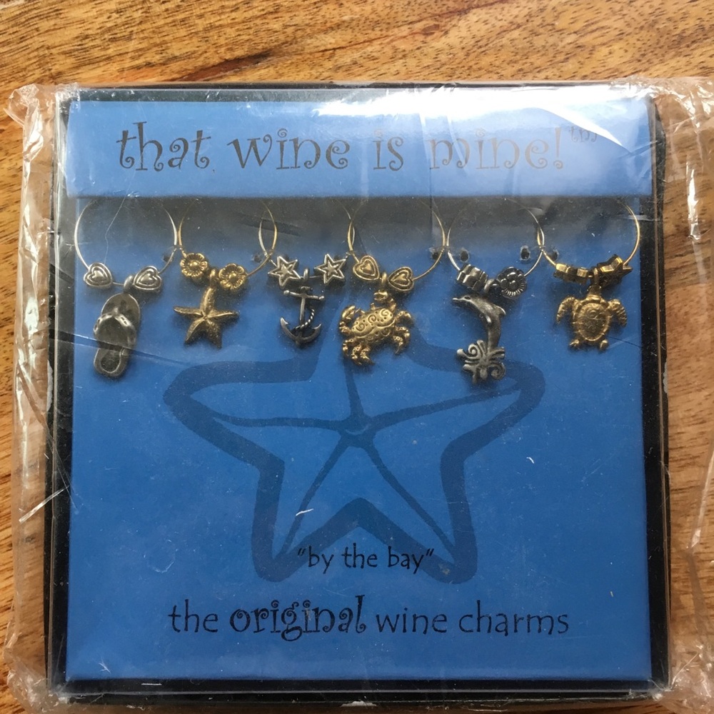That Wine is Mine wine glass charms